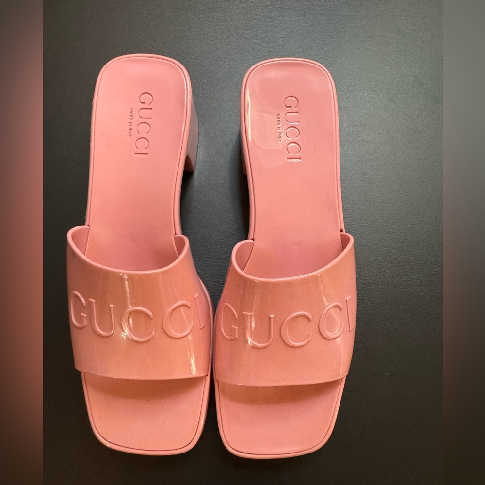 Gucci Women's Pink Mules
